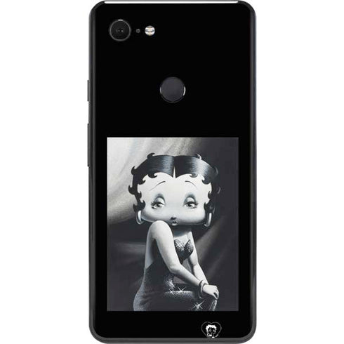 Betty Boop Black and White Google Pixel 3 XL Skin
